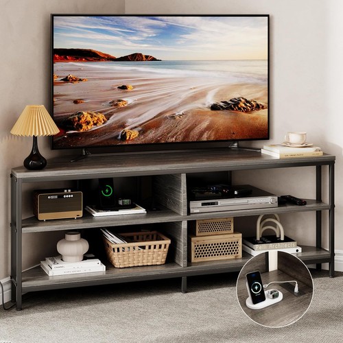 Corner stand with power - corner,