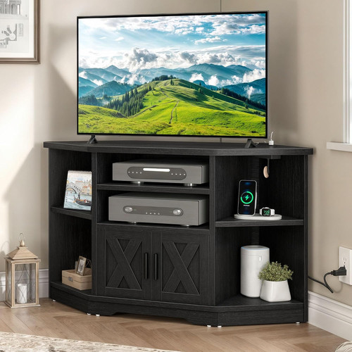 Corner farmhouse stand - farmhouse,