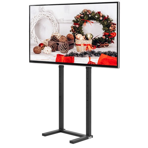 Black white floor stand - white,