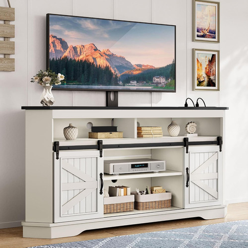 Corner farmhouse tv - farmhouse, stand