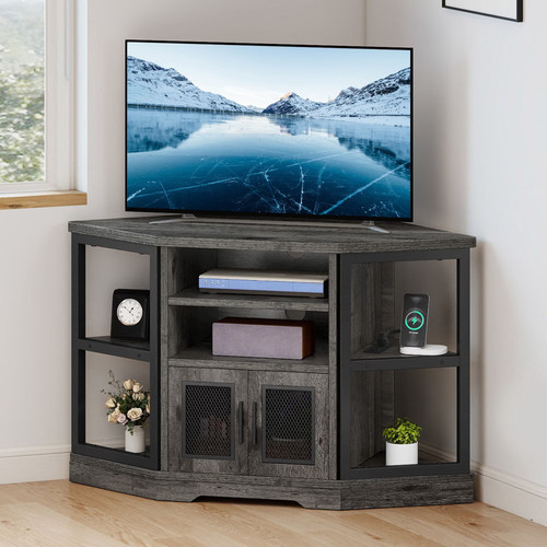 Corner stand for tvs to - for, up