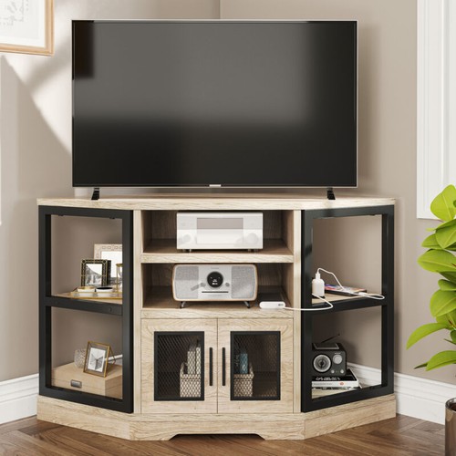 Corner stand with power - stand,