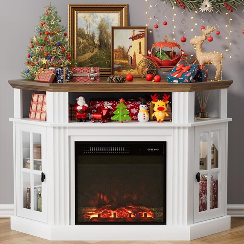 Fireplace corner stand for - corner, tv