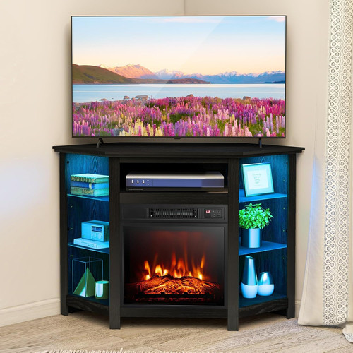 Fireplace corner stand for - corner,
