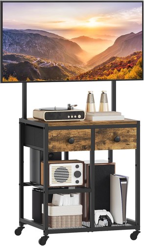 Corner stand mount wheels - tv,