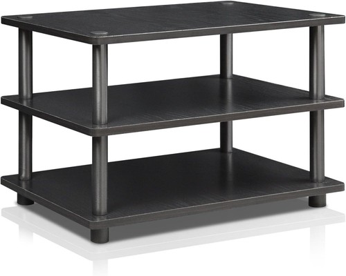 Tier black stand with - 4, tv