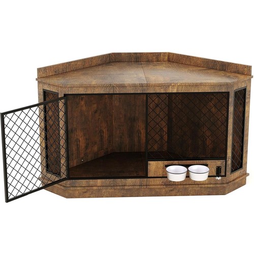 Corner dog crate - corner,