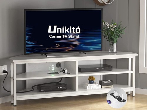 Corner tv stand - 55'', with